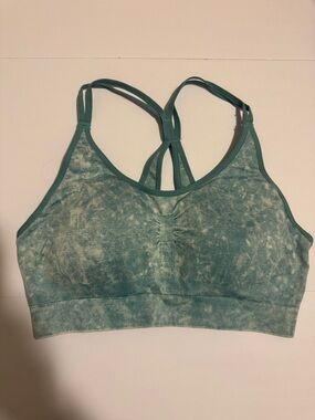 C9 by Champion Mint Tie-Dye Crisscross Sports Bra